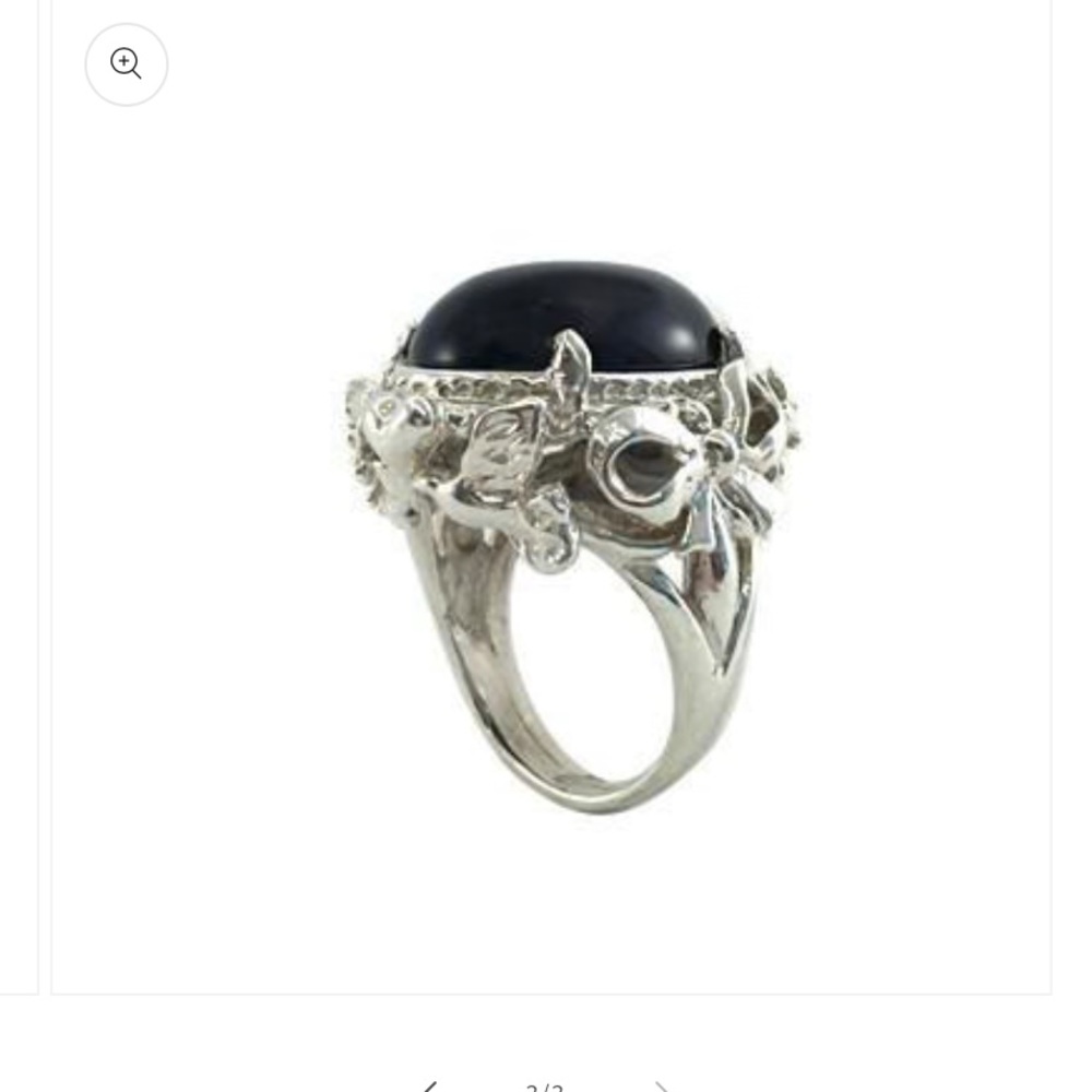 "Enlighten Path" CG Treasures Onyx Ring